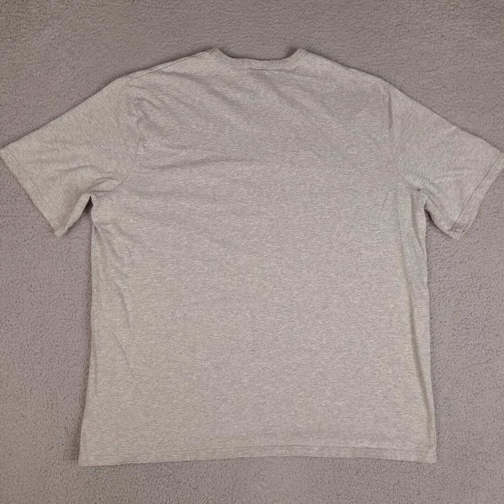 Champion T-Shirt Mens 3XL Gray Embroidered Script Logo Short Sleeve - Picture 6 of 11